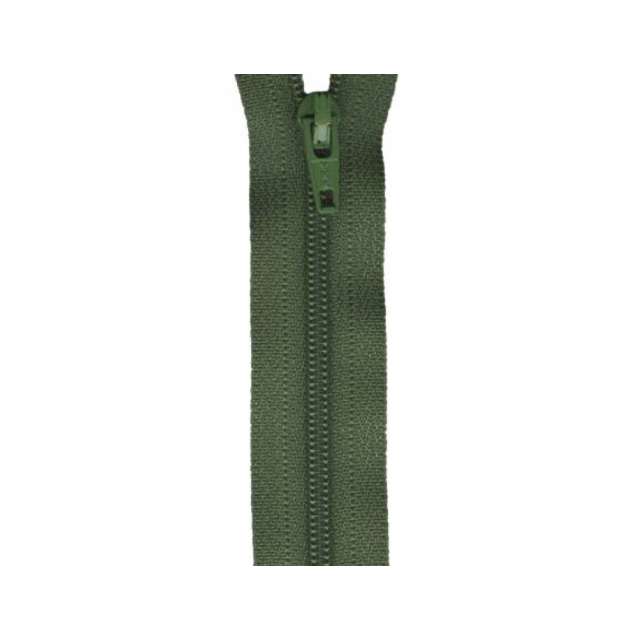 YKK Olive Green Coil Zipper 22"