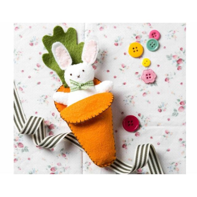 Bunny in Carrot Embroidery Kit