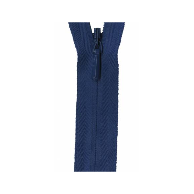 YKK Royal Blue Invisible Zipper 18"