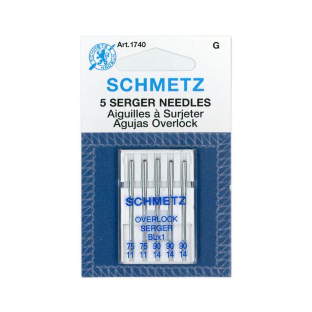 BLx1 Serger Needles Multi Pack Sizes 11, 14