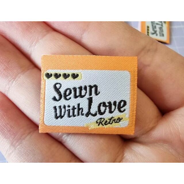 Sewn With Love Retro Labels - 20% Off