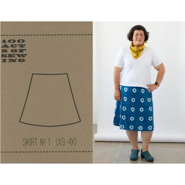 100 Acts of Sewing Skirt No. 1