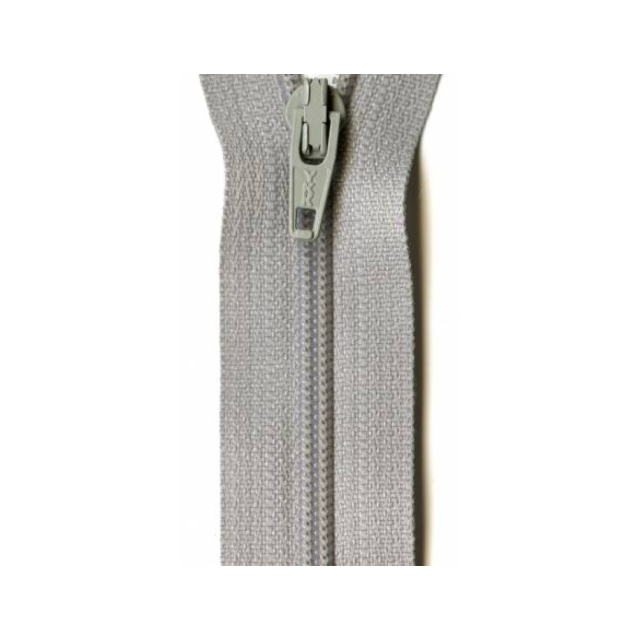 YKK Smoke Grey Coil Zipper 22"