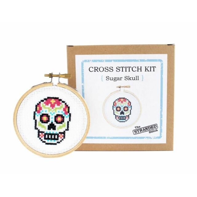 Stranded Stitch Sugar Skull Cross Stitch Kit