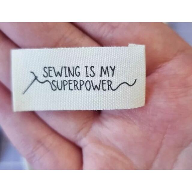 Sewing Is My Superpower Labels
