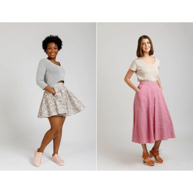 Megan Nielsen - Axel Knit Skirts, Women's Sewing Pattern