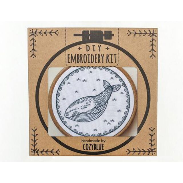 Whale of a Time Embroidery Kit