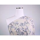 Muted Toile Rayon Beige