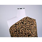 Leopard Print Rayon Voile Spice
