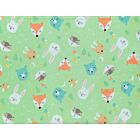 Cute Critters Flannel Leaf