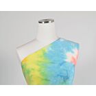 Tie Dye French Terry Knit Neon