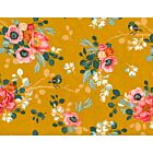 Porch Swing Floral Mustard