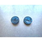 Pearly Blue Buttons 23mm