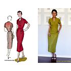 Decades Of Style 1950's Object d'Art Dress #5007