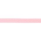 5/8" Pink Polka Dot Foldover Lingerie Elastic