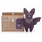 Bat Embroidered Doll Kit