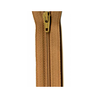 YKK Bronze Coil Zipper 9"