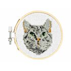 Mini Cat Cross Stitch Kit