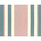 Picnic Stripes Toweling Blue & Red