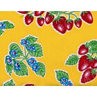Strawberry Oilcloth Yellow