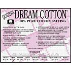Quilters Dream Pure Cotton Batting Crib