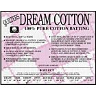 Quilters Dream Pure Cotton Batting Throw