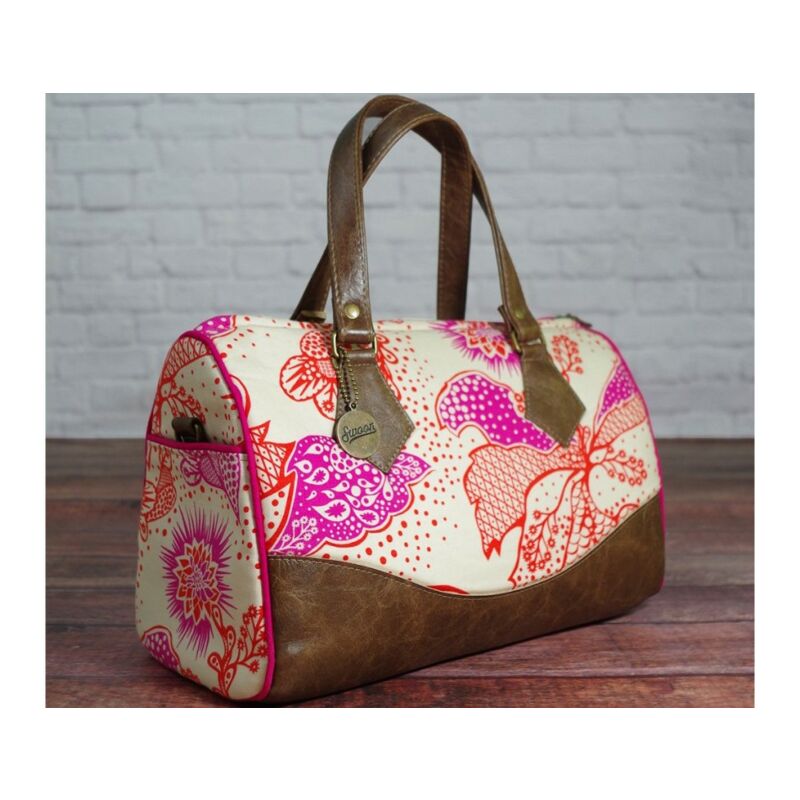 Swoon Blanche Barrel Bag Pattern | Harts Fabric