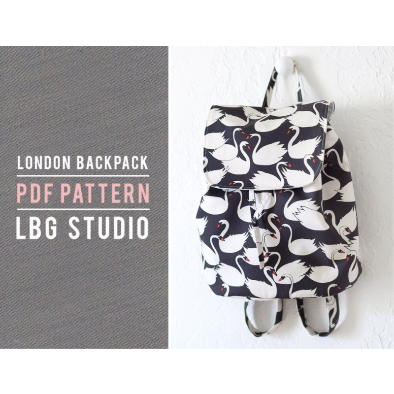 Backpack Pattern Pdf Backpack PDF Sewing Pattern Simple 