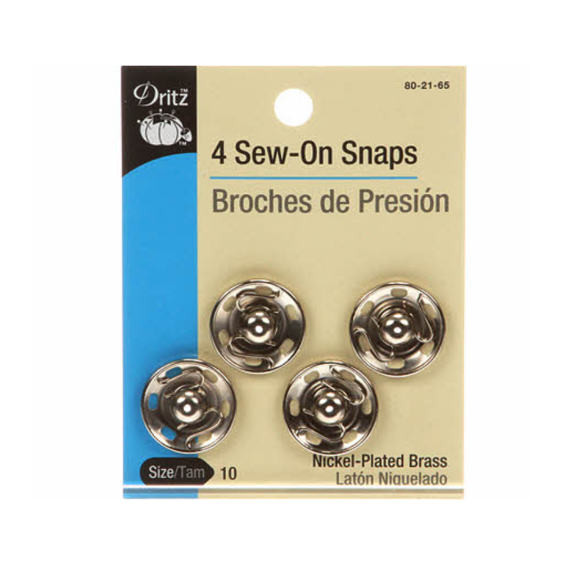 Dritz 7/16 Pearl White Snap Fasteners