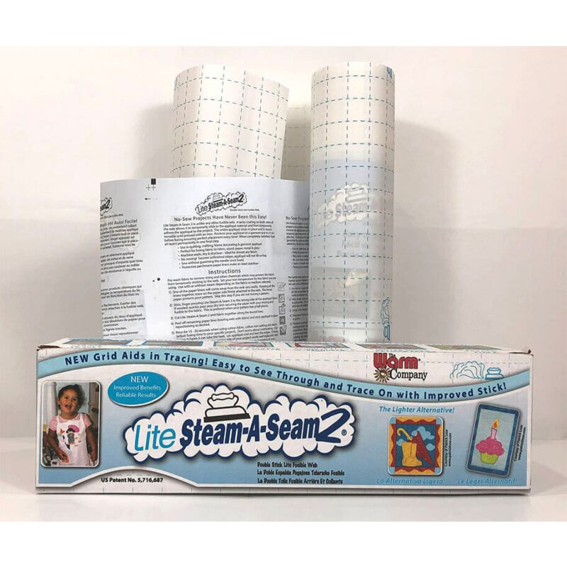 Lite Steam A Seam 2 24 inches sold by the Yard for Applique