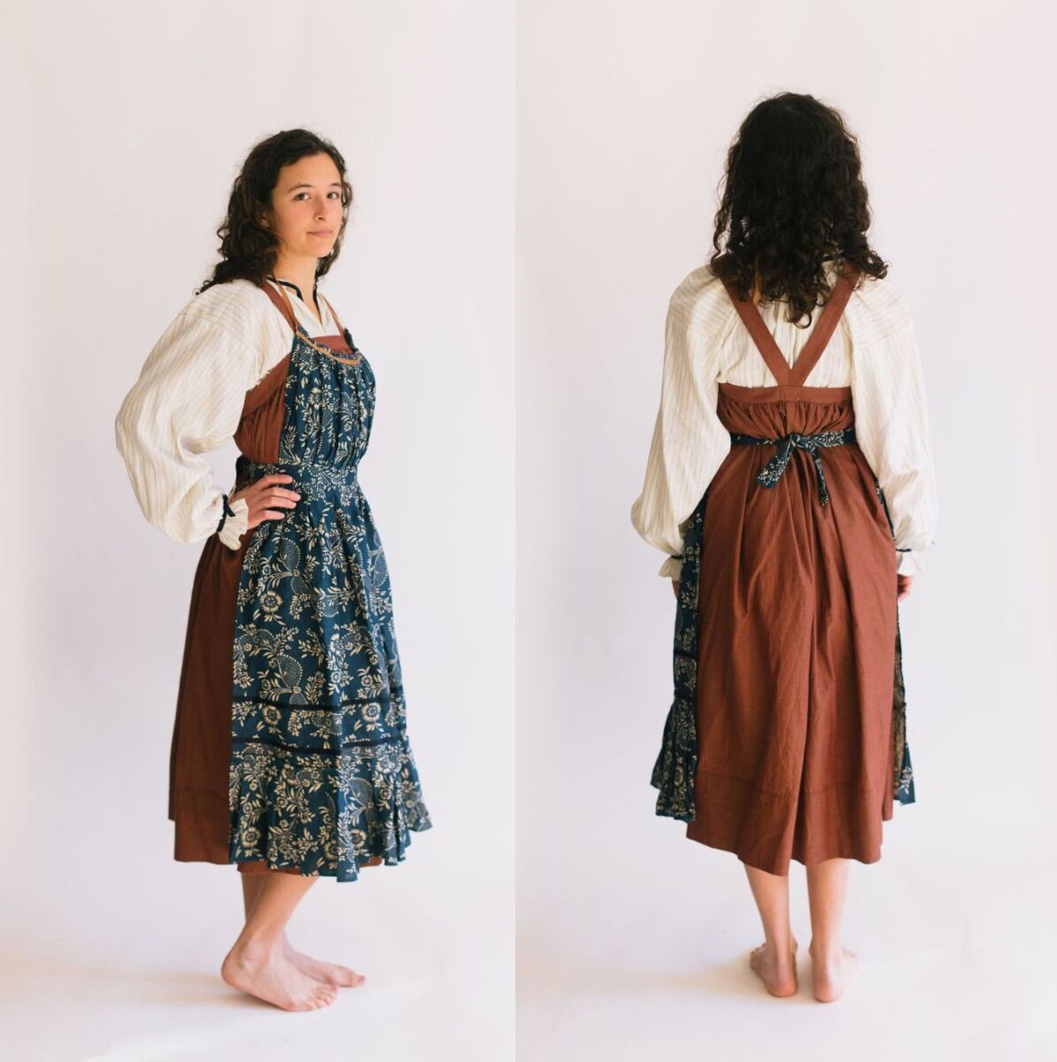 Folkwear Pattern #128 - Russian Settlers' Dress | Harts Fabric