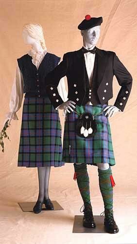 Folkwear 152 Scottish Kilts Harts Fabric