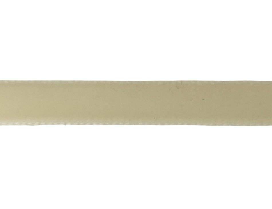 3/8 Velvet Ribbon Ivory