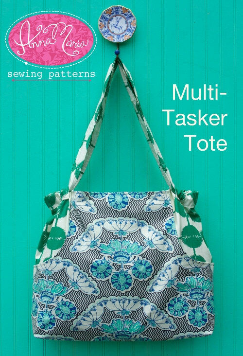 Anna Maria Horner Multi-Tasker Tote Bag Sewing Pattern Harts Fabric