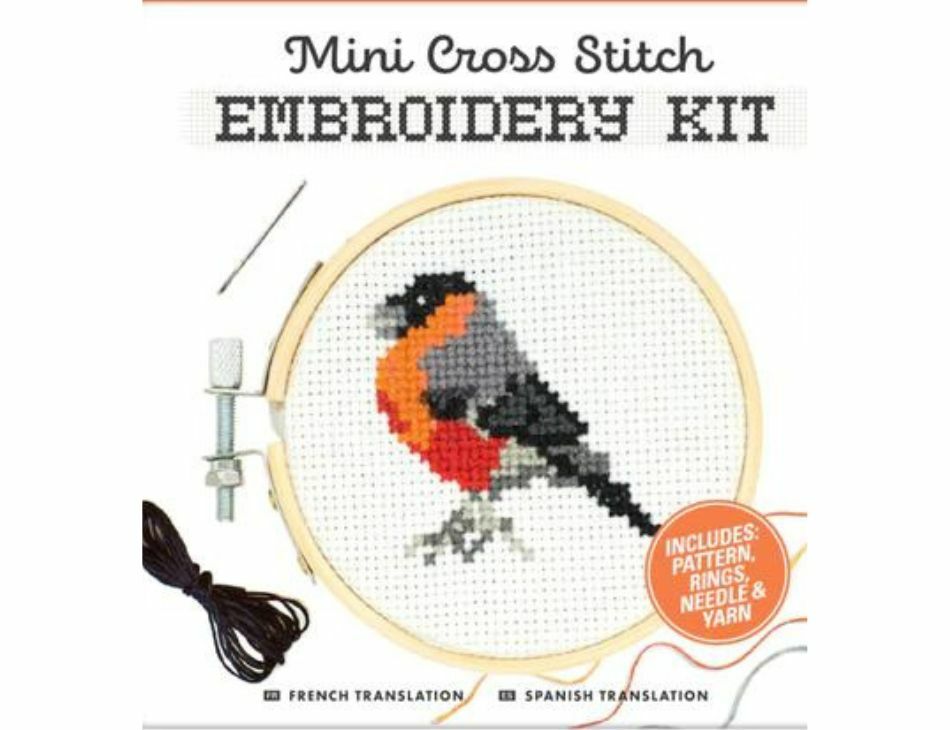 Felt Embroidery Kit For Beginners for Kids Starter Cross Stitch