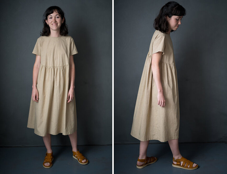 Merchant & Mills Florence Top & Dress Sewing Pattern | Harts Fabric