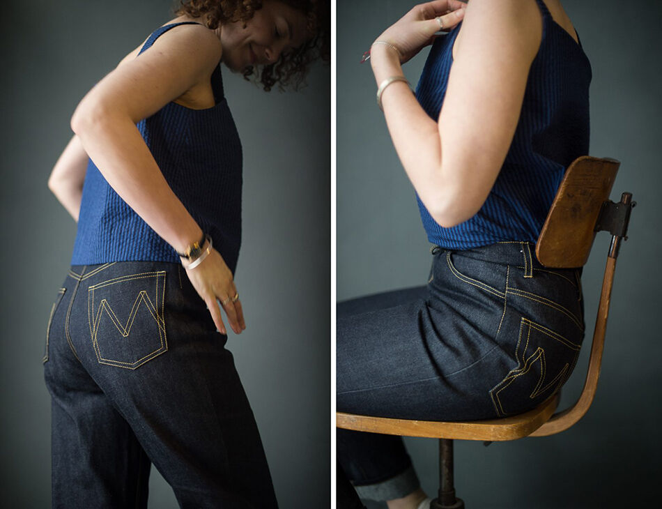 Merchant & Mills Heroine Jeans Sewing Pattern | Harts Fabric