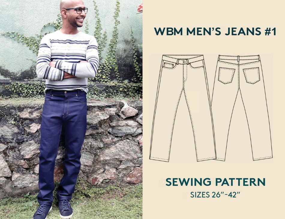 Women's Five Pocket Jeans #1 sewing pattern