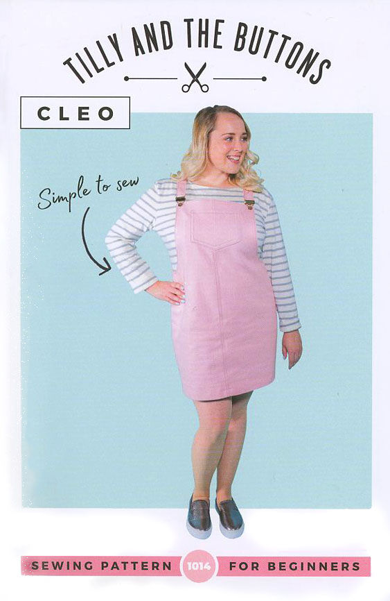 CLEO PINAFORE + DUNGAREE DRESS sewing pattern