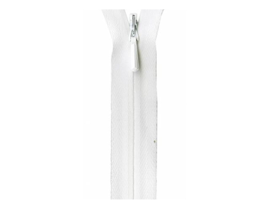 YKK Unique Invisible Zipper 9 Medium Grey