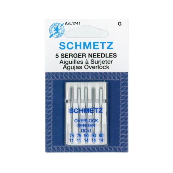 DCx1 Serger Needles Multi Pack Sizes 11, 14